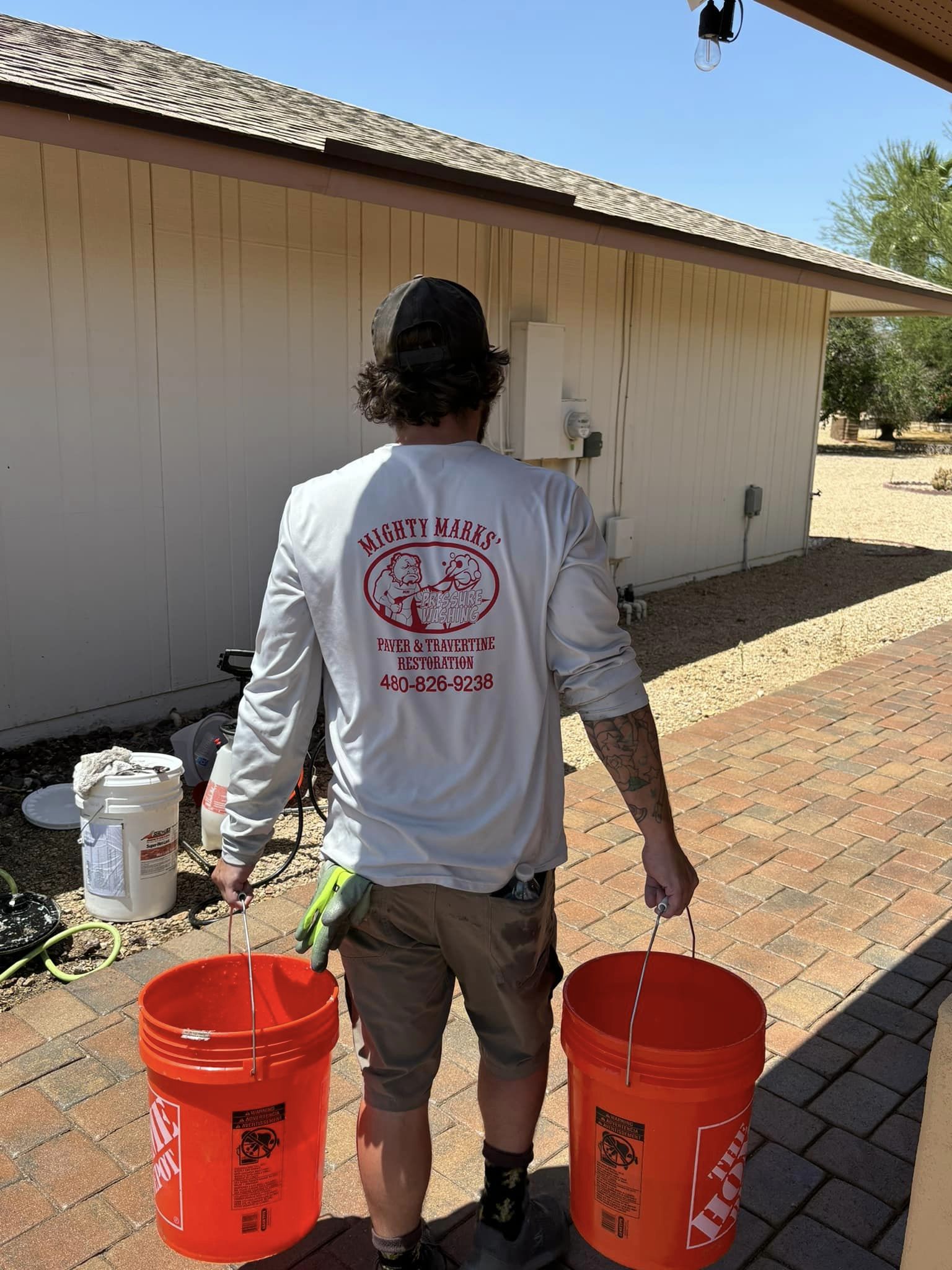 Experienced paver sealing Scottsdale