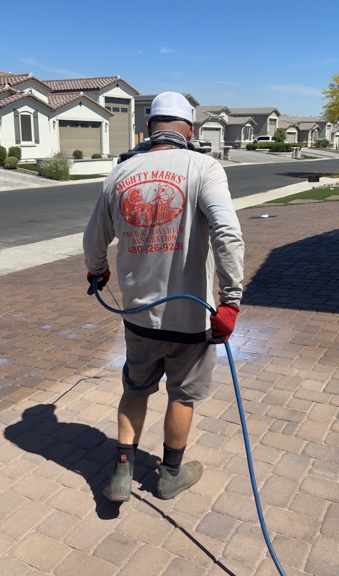 {aver cleaning and sealing in Surprise, Az by Mighty Marks'.